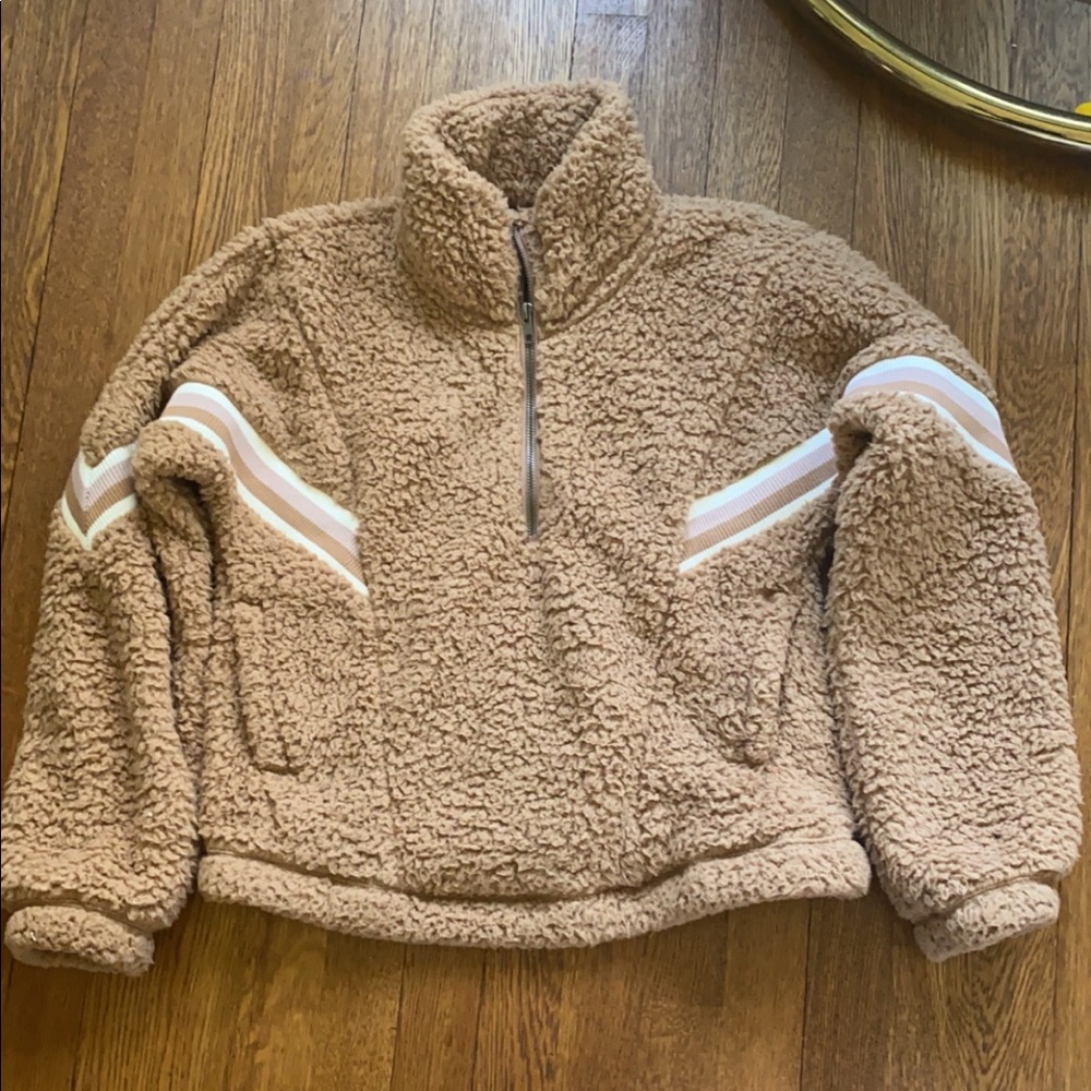 A&F half-zip sweater